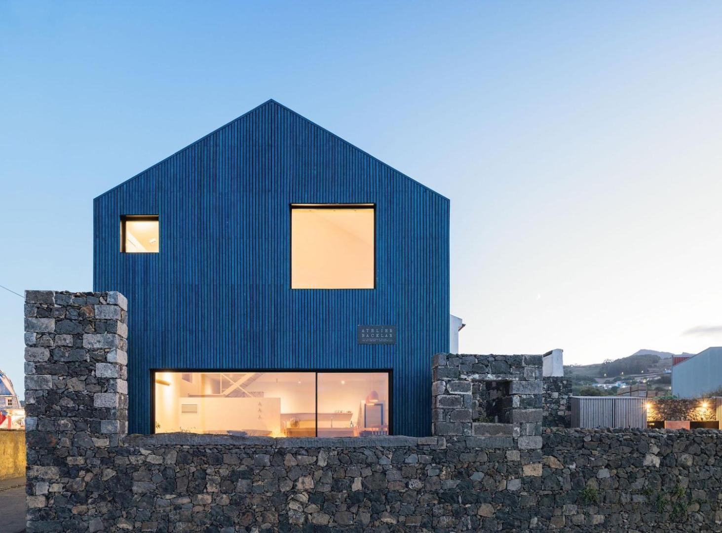 The Blue House Azores Капелас Екстериор снимка