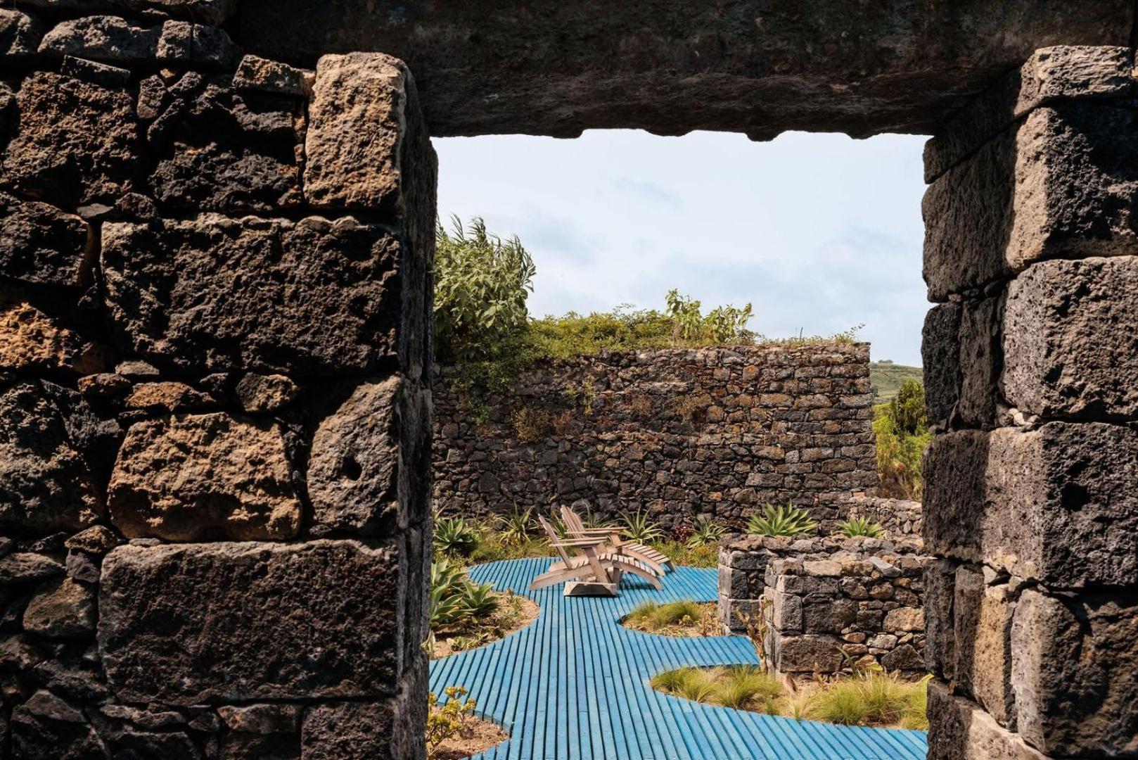 The Blue House Azores Капелас Екстериор снимка